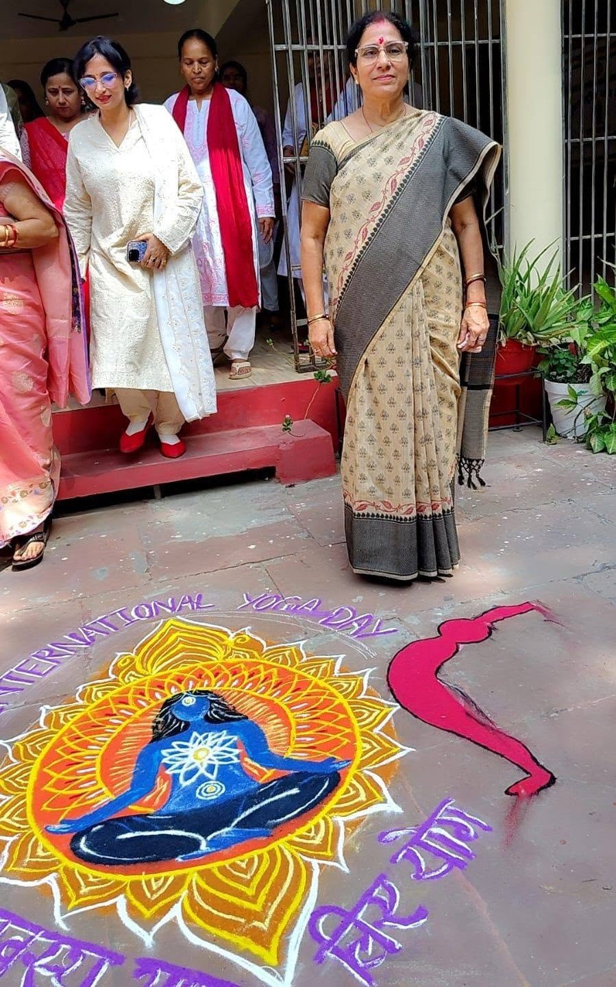 21 जून 2026 को आर्य महिला पी. जी. कॉलेज शाहजहांपुर में शासन से प्राप्त दिशा निर्देशों के क्रम में अंतर्राष्ट्रीय योग दिवस का आयोजन किया गया।